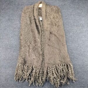 Alberto Makali Women’s Shawl Wrap Poncho Faux Fur